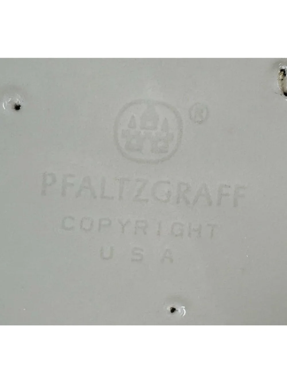 Pfaltzgraff JUNIPER Green Mauve Bands Stoneware 10